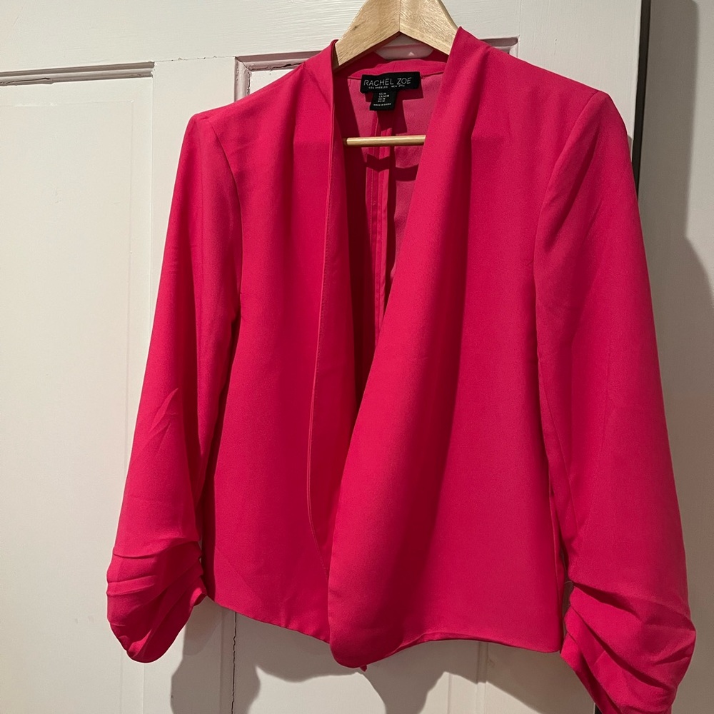 💄Rachel Zoe hot pink blazer size medium